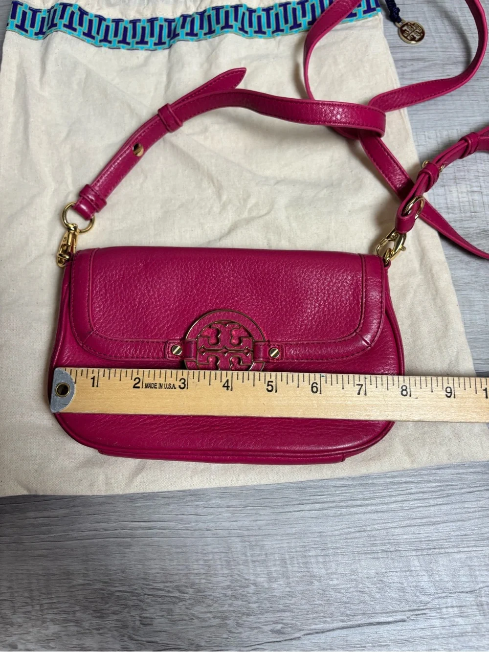 Tory Burch Amanda Pink Crossbody